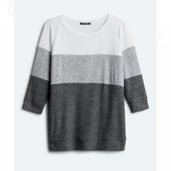 Jessica Colorblock Brushed Knit Top - size S - Picture 1 of 5